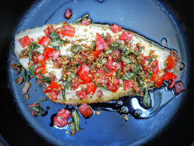RECIPE: Seared White Fish with Pancetta & Porchetta Spices
