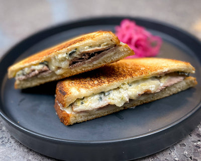 RECIPE: Lamb Grilled Cheese Sandwich