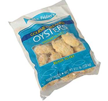 Mrs. Friday's® Gourmet Breaded Oysters